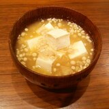 えのきと豆腐の味噌汁